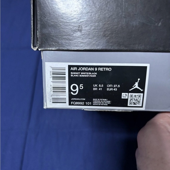 Jordan 9 Retro Powder Blue 2024 
Size 9.5 main image 6